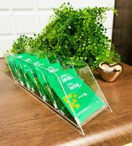 Porta Sache para Chá em Acrílico Cristal 2mm