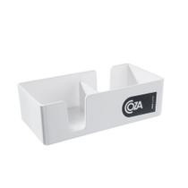 Porta Sachês Chá Açúcar Mexedor Suporte Organizador Café Cozinha Branco - 10504 Coza Porta Sachês Chá Açúcar Mexedor Suporte Organizador Café Cozinha Branco - 10504 Coza