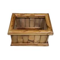 Porta Sachês e Chá Fibra de Bambu Natural Lemis