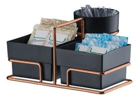 Porta Saches Organizador Cafe Suporte Saches Cha Mexedor