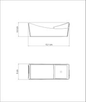 Porta Sachês Tramontina em Aço Inox com Suporte para Colheres em Plástico