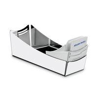 Porta Sachês Tramontina em Aço Inox com Suporte para Colheres em Plástico