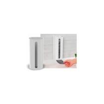 Porta Saco Ou Dispenser Para Sacolas Branco Puxa Saco Parede