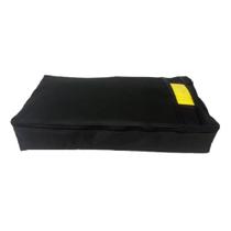 Porta sacolas sacolinhas plástico para supermercado em poliéster 1 Compartimento 50x30x5