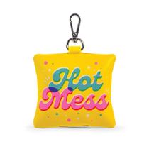 Porta-sacos de cocô genuíno Fred Howligans Hot Mess Yellow - Genuine Fred