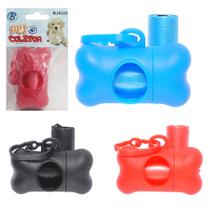Porta Sacos para Cocô Cachorro Dispenser Refil Compacto para Saquinhos Higiênicos para Passeios Porta Sacos para Cocô Cachorro Dispenser Refil Compacto para Saquinhos Higiênicos para Passeios