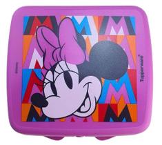 Porta Sanduíche M de Minnie Roxo Tupperware