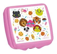Porta sanduíche quadrado da kou kou da tupperware
