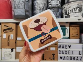 Porta Sanduíche Quadrado Tupperware para Cães