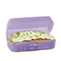 Porta Sanduiche Retangular lilás Porta Sanduiche Retangular lilás