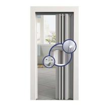 Porta Sanfonada 60cm Bege Vitesse - Divisória de Ambientes Leve e Prática Porta Sanfonada 60cm Bege Vitesse - Divisória de Ambientes Leve e Prática