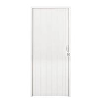 Porta Sanfonada Branca 0,70cm x 2,10 cm Plastilit