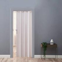 Porta Sanfonada Branca 90cm Vitesse - Divisória de Ambientes com Praticidade Porta Sanfonada Branca 90cm Vitesse - Divisória de Ambientes com Praticidade