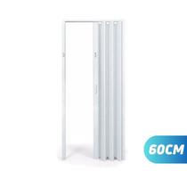 Porta sanfonada branca pvc 60cm x 2,10 plasflex Porta sanfonada branca pvc 60cm x 2,10 plasflex