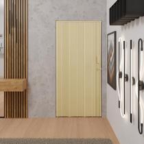 Porta Sanfonada de PVC 125x210cm Bariri - TK Cor:Bege