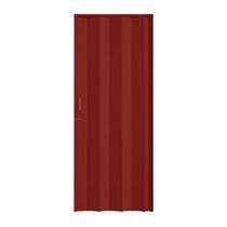 Porta Sanfonada de PVC 210cm x 60cm Plastporta Bcf Marrom/Mogno Porta Sanfonada de PVC 210cm x 60cm Plastporta Bcf Marrom/Mogno
