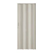 Porta Sanfonada de PVC 210cm x 60cm Plastporta Bcf Marrom/Pecan