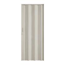 Porta Sanfonada de PVC 210cm x 96cm Plastporta Bcf Marrom/Pecan