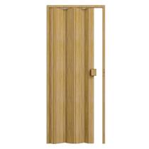 Porta Sanfonada de PVC 210x60cm Permatti Cerejeira Madeira