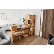 Porta Sanfonada de PVC 210x60cm Permatti Imbuia