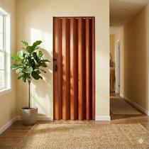 Porta Sanfonada de PVC 70cm x 210cm Belplast Porta Sanfonada de PVC 70cm x 210cm Belplast