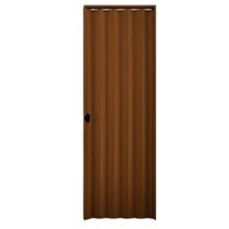 Porta Sanfonada de PVC Mogno Plasbil 210x130cm