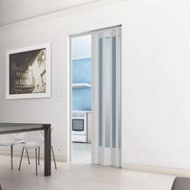 Porta Sanfonada de PVC Translucida 210cm x 60cm Plastporta BCF Porta Sanfonada de PVC Translucida 210cm x 60cm Plastporta BCF