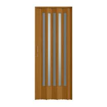 Porta Sanfonada de PVC Translucido 210cm x 60cm Plastporta Bcf Marrom/Cerejeira com Porta Sanfonada de PVC Translucido 210cm x 60cm Plastporta Bcf Marrom/Cerejeira com
