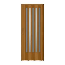 Porta Sanfonada de PVC Translucido 210cm x 72cm Plastporta Bcf Marrom/Cerejeira com Porta Sanfonada de PVC Translucido 210cm x 72cm Plastporta Bcf Marrom/Cerejeira com