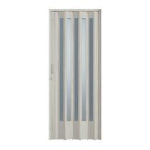 Porta Sanfonada de PVC Translucido 210cm x 96cm Plastporta Bcf Marrom/Pecan com