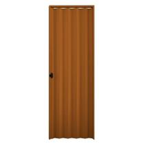 Porta Sanfonada Interna Plasbil PVC, Mogno, 210 x 70 cm