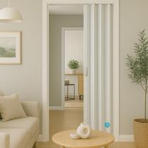 Porta Sanfonada PVC 0,60x2,10 Multilit Branco Porta Sanfonada PVC 0,60x2,10 Multilit Branco
