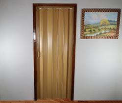 Porta Sanfonada Pvc 0,72 Cerejeira Holztek Porta Sanfonada Pvc 0,72 Cerejeira Holztek