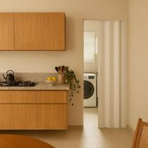 Porta Sanfonada PVC 0,72x2,10 Multilit Branco Porta Sanfonada PVC 0,72x2,10 Multilit Branco