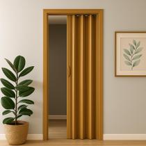 Porta Sanfonada Pvc 0,72x2,10 Multilit cerejeira Porta Sanfonada Pvc 0,72x2,10 Multilit cerejeira