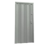 Porta Sanfonada PVC 0,72x2,10 Multilit Cinza