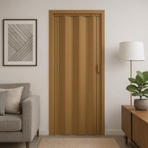 Porta Sanfonada Pvc 0,84x2,10 Multilit Cerejeira Porta Sanfonada Pvc 0,84x2,10 Multilit Cerejeira