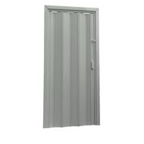 Porta Sanfonada Pvc 0,96x2,10 Multilit cinza