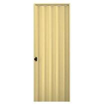 Porta Sanfonada Pvc 210x70 Areia Plasbil