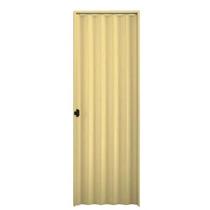 Porta Sanfonada Pvc 210x80 Areia Plasbil