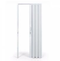 Porta Sanfonada PVC - Branca - 0,80 x 2,10 Altura Porta Sanfonada PVC - Branca - 0,80 x 2,10 Altura