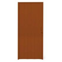 Porta Sanfonada PVC Plastilit 0,70x2,10m - Mogno