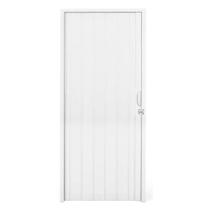 Porta Sanfonada PVC Plastilit 0,80x2,10m Branco Neve Porta Sanfonada PVC Plastilit 0,80x2,10m Branco Neve
