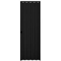 Porta Sanfonada Relevo Preta 210x70cm - 721.232 - PLASBIL Porta Sanfonada Relevo Preta 210x70cm - 721.232 - PLASBIL