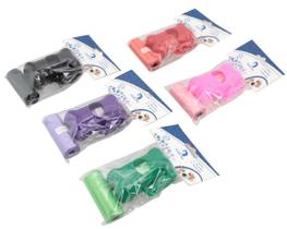 Porta Saquinho Cata Caca Pet 8,2x6cm com Refil Cor Sortida