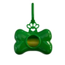 Porta Saquinho Com 1 Refis Cães Recolher Cocô Cor Verde Porta Saquinho Com 1 Refis Cães Recolher Cocô Cor Verde