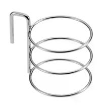 Porta Secador Cromado 3 Argolas Dompel Ref 290-Ps