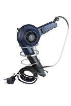 Porta Secador de Cabelo Organizador Banheiro Suporte de Parede Cromado