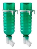 Porta Sementes Bebedouro Comedouro Bico Fino Pássaros - 2unidade