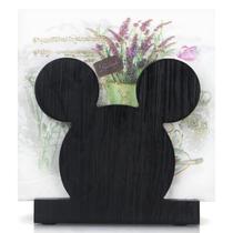 Porta Servilletas de Madera Diseño Minnie Renovado 12.7x12.7x6.9cm Porta Servilletas de Madera Diseño Minnie Renovado 12.7x12.7x6.9cm